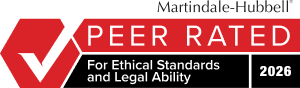 Martindale-Hubbell | Peer Rated For Ethical Standards and Legal Ability | 2026